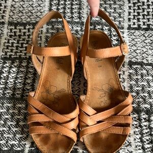 Brown Strappy Sandals